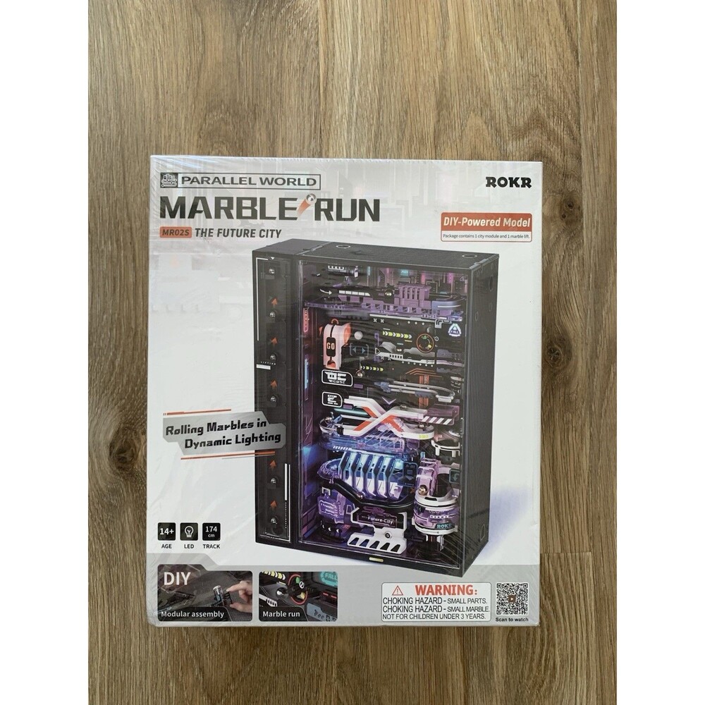 ROKR The Future City Marble Run Mechanical 3D Puzzle MR02S